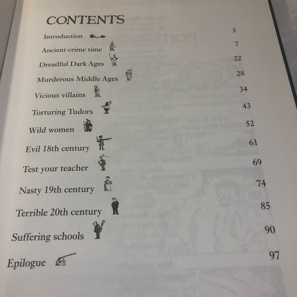 Fun kids History Book Cruel Crime & Painful Punishment scholastic hard cover - Picture 5 of 9